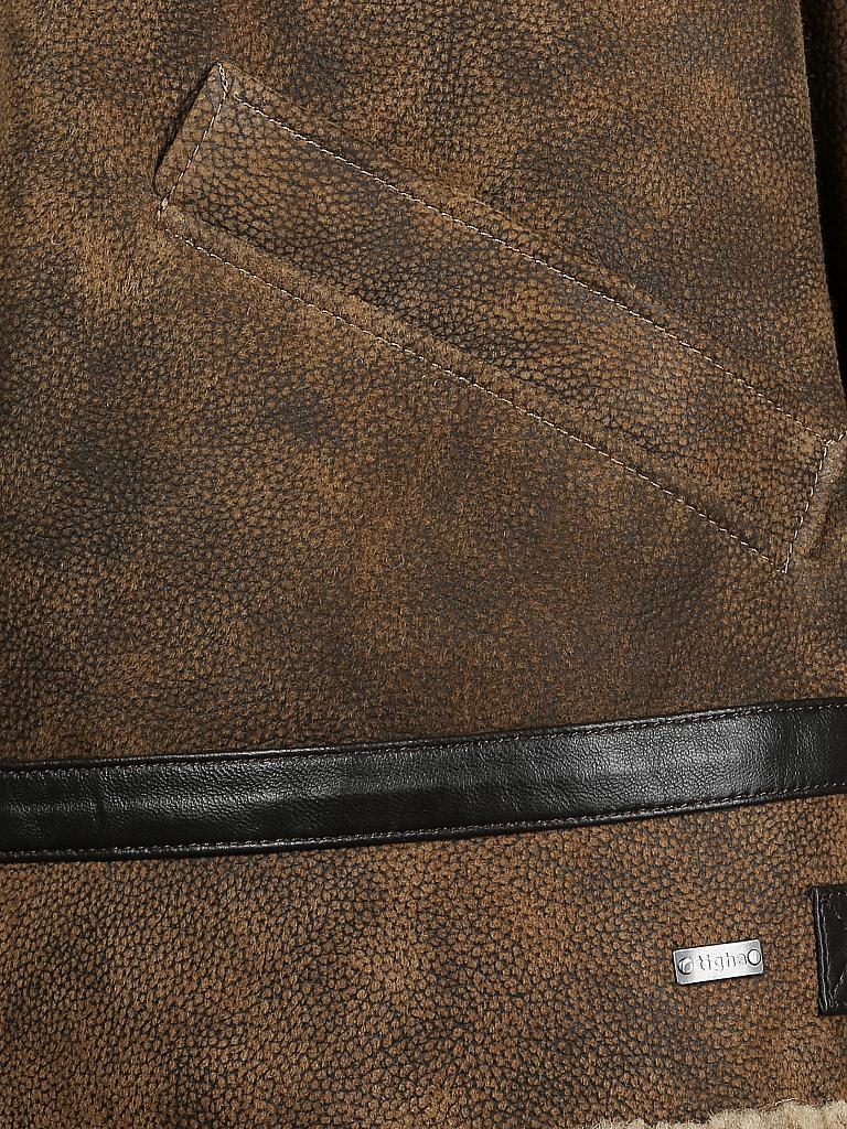 TIGHA | Lammfelljacke "Homer" | 
