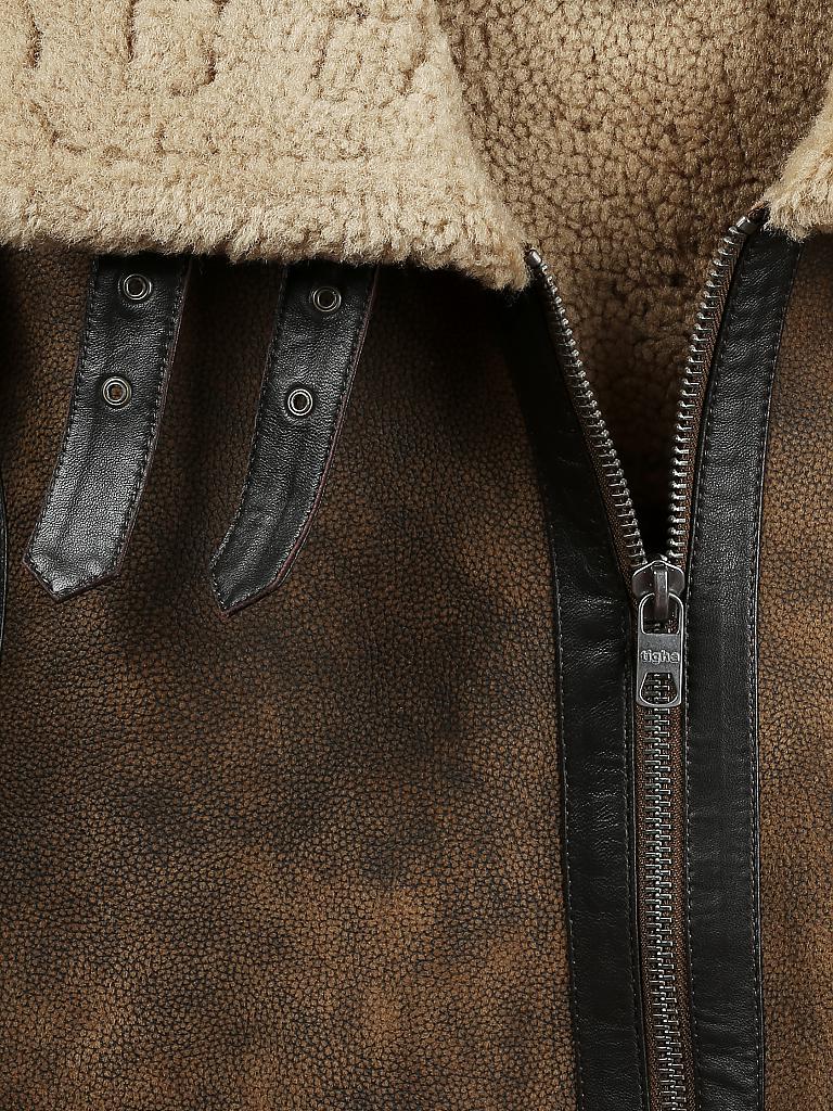 TIGHA | Lammfelljacke "Homer" | 