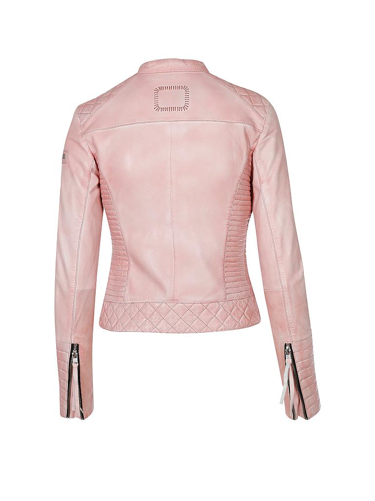 TIGHA | Lederjacke "Shuana" | rosa