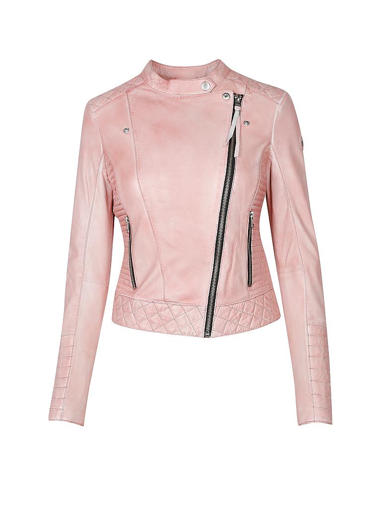 TIGHA | Lederjacke "Shuana" | rosa