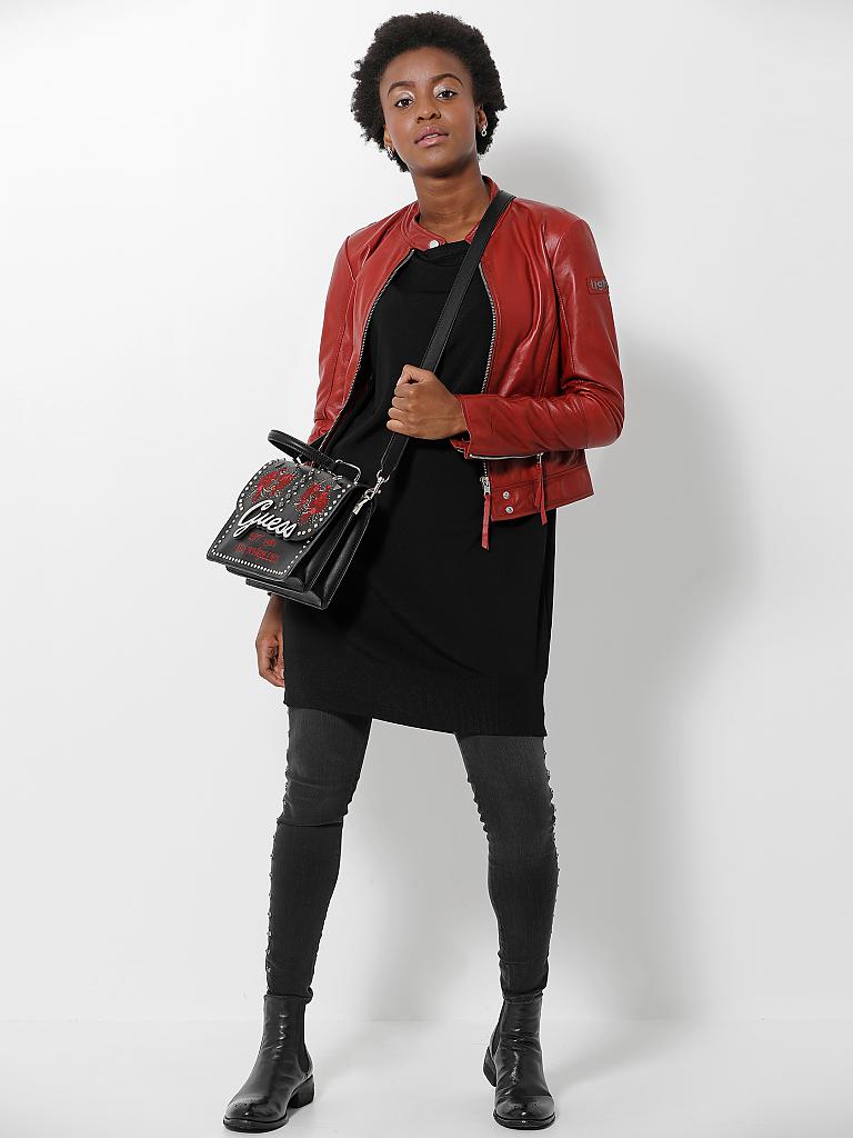 TIGHA | Lederjacke "Veronica" | rot