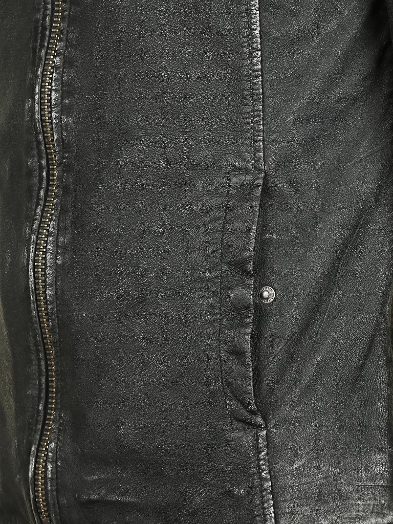 TIGHA | Lederjacke  | schwarz