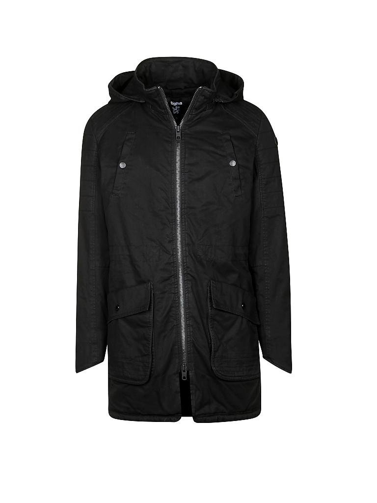 TIGHA | Parka "Graham" | schwarz