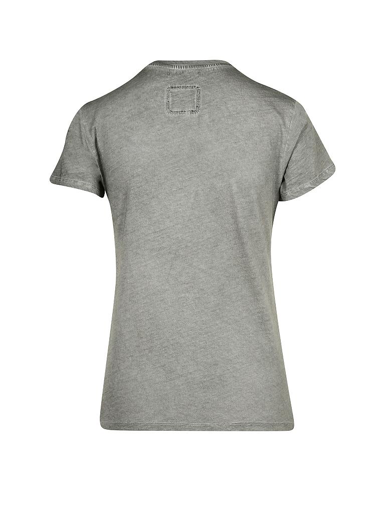 TIGHA | T-Shirt "Non" | grau