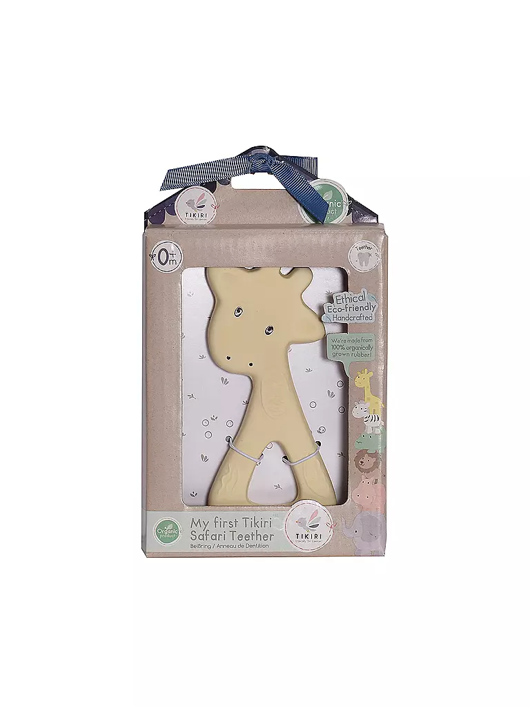 TIKIRI | Beissring Giraffe Naturkautschuk | keine Farbe