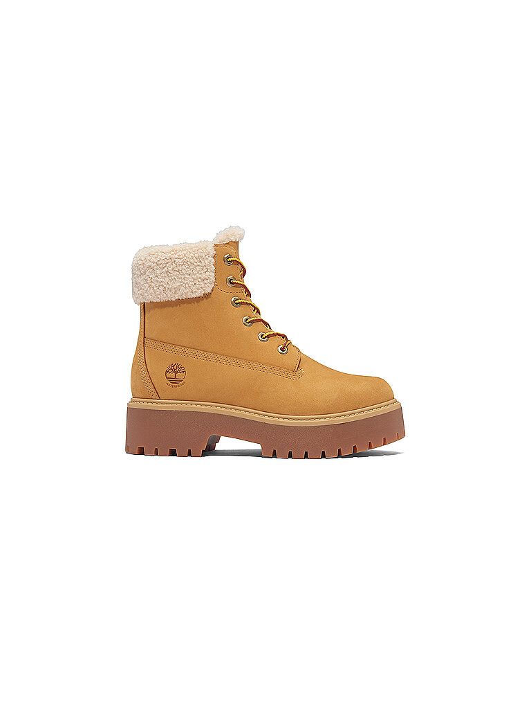 TIMBERLAND Schnürboots STONE STREET MID WARM LINED WATERPROOF hellbraun | 41
