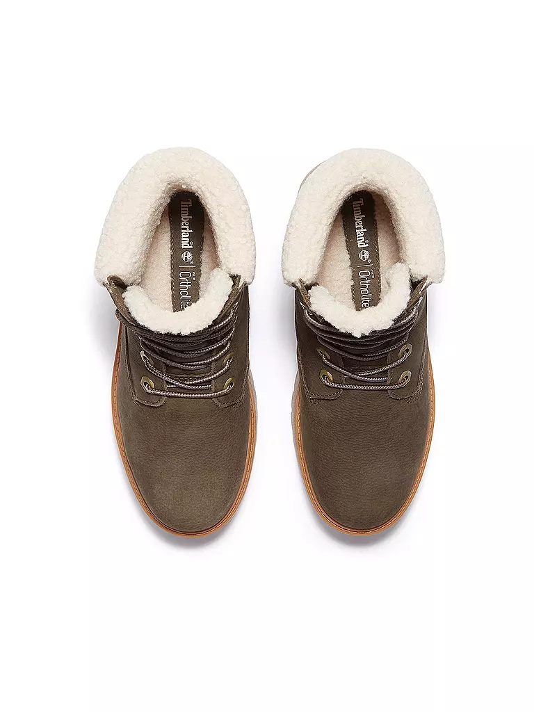 TIMBERLAND | Schnürboots STONE STREET MID WARM LINED WATERPROOF | braun