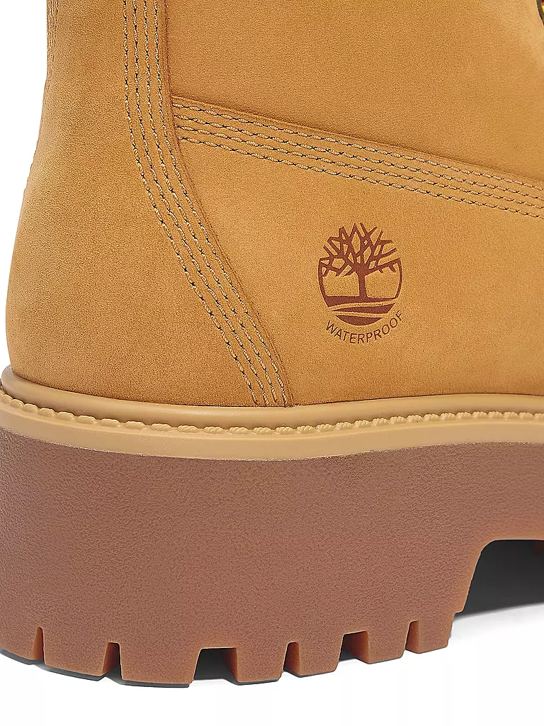 TIMBERLAND | Schnürboots STONE STREET MID WARM LINED WATERPROOF | hellbraun
