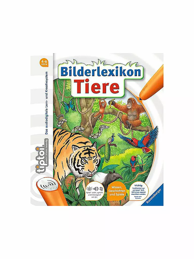 TIPTOI | tiptoi® Bilderlexikon Tiere | keine Farbe