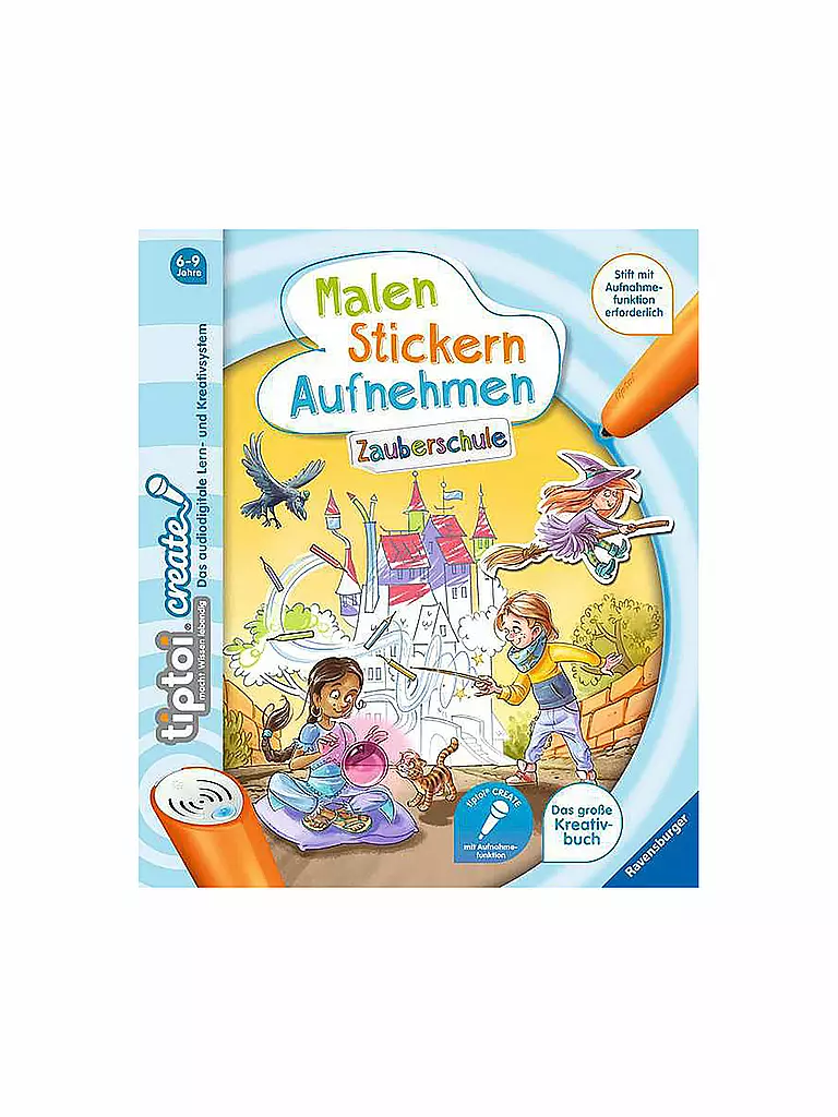 TIPTOI | tiptoi® CREATE Malen Stickern Aufnehmen: Zauberschule | keine Farbe