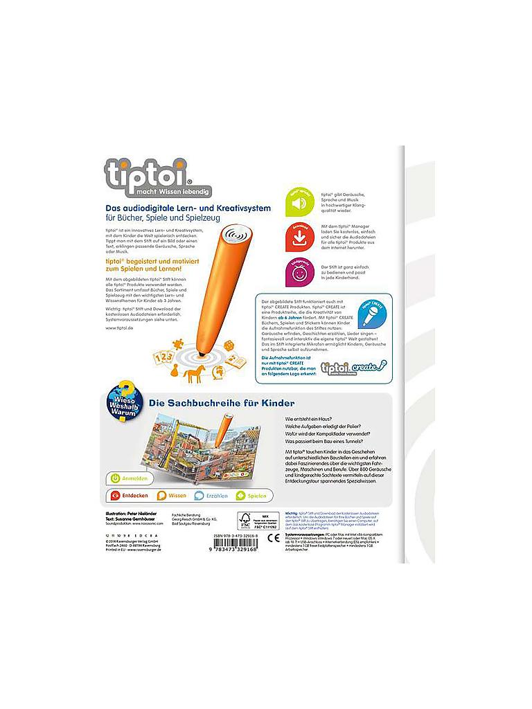 TIPTOI | tiptoi® Komm mit auf die Baustelle | keine Farbe
