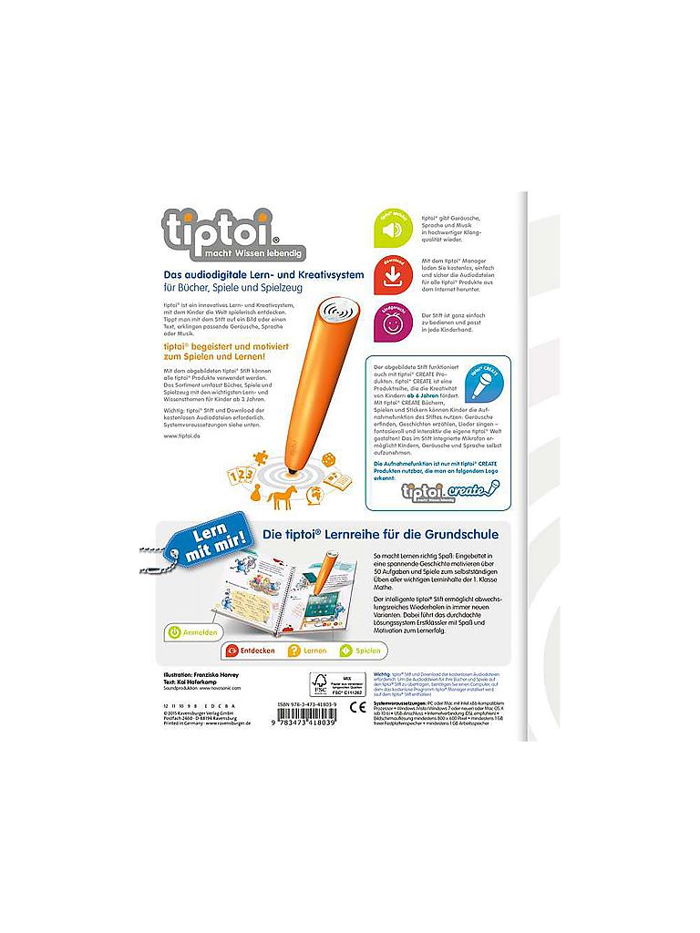 TIPTOI | tiptoi® Mathe 1. Klasse | keine Farbe