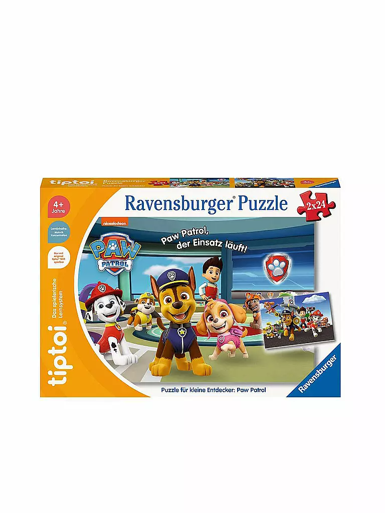 TIPTOI | tiptoi® Puzzle für kleine Entdecker: Paw Patrol | keine Farbe