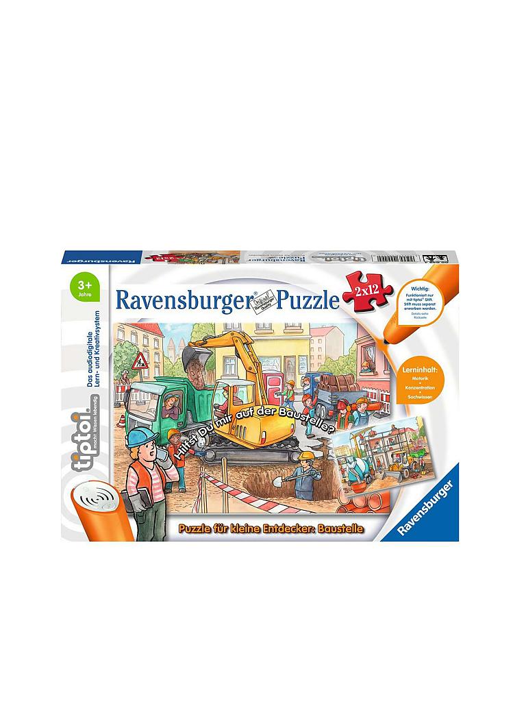 TIPTOI | tiptoi® Puzzle für kleine Entdecker - Baustelle | keine Farbe