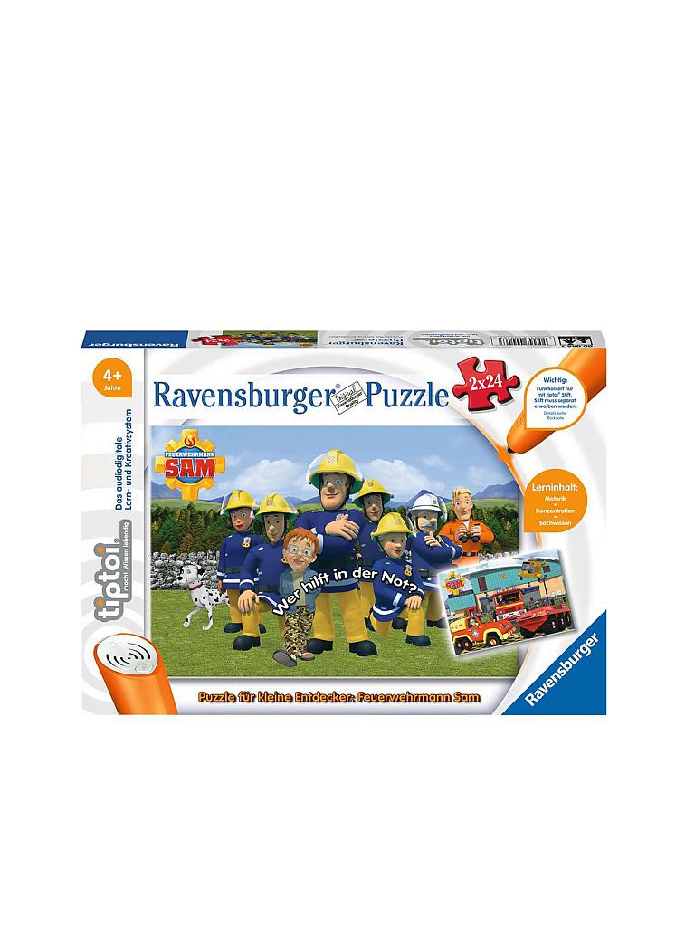 TIPTOI | tiptoi® Puzzle für kleine Entdecker - Feuerwehrmann Sam | keine Farbe