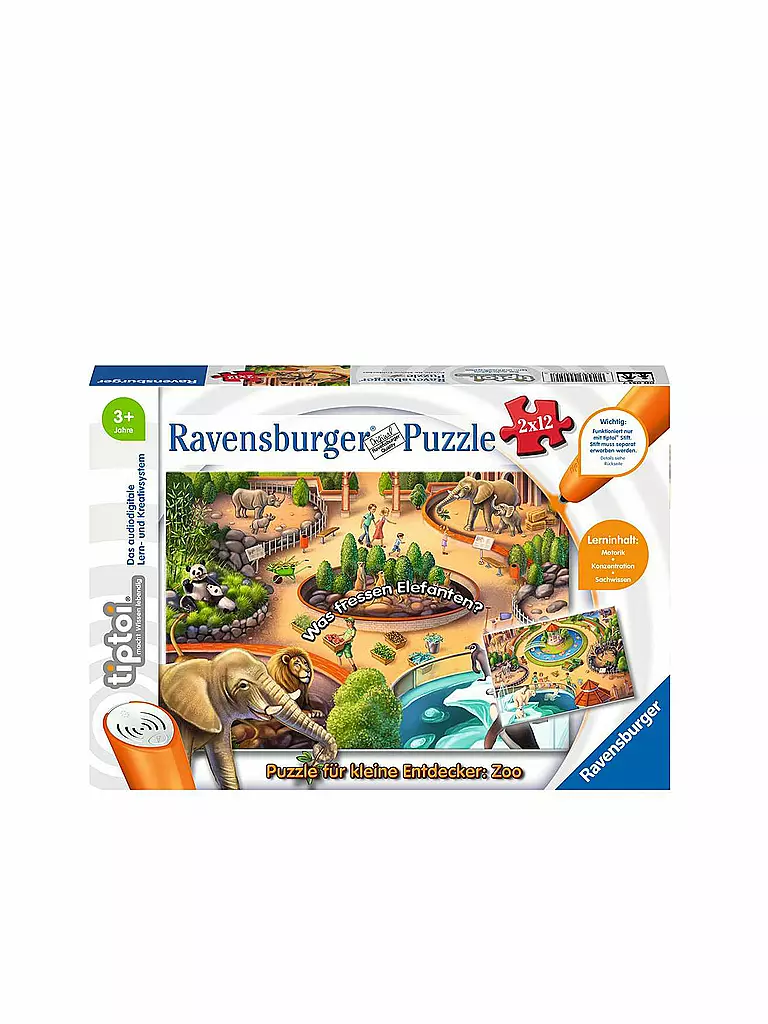 TIPTOI | tiptoi® Puzzle für kleine Entdecker - Zoo | keine Farbe