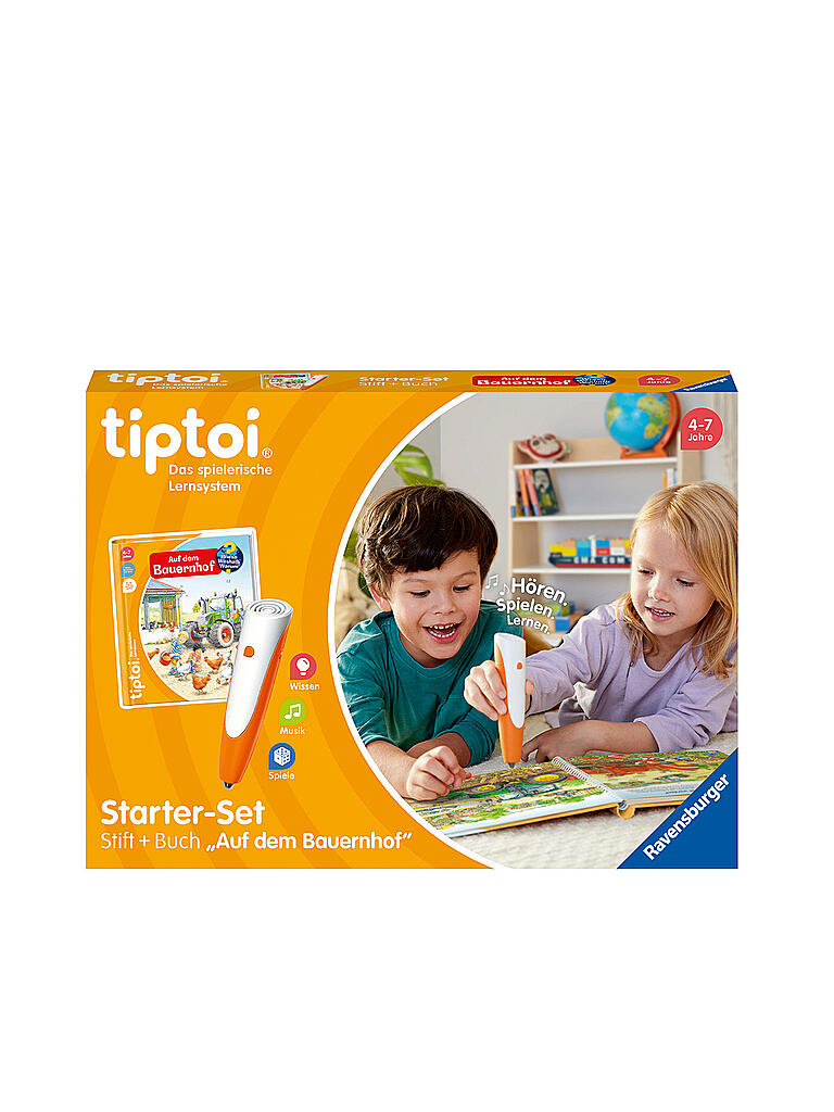 TIPTOI | tiptoi® Starter-Set: Stift und Bauernhof-Buch | keine Farbe