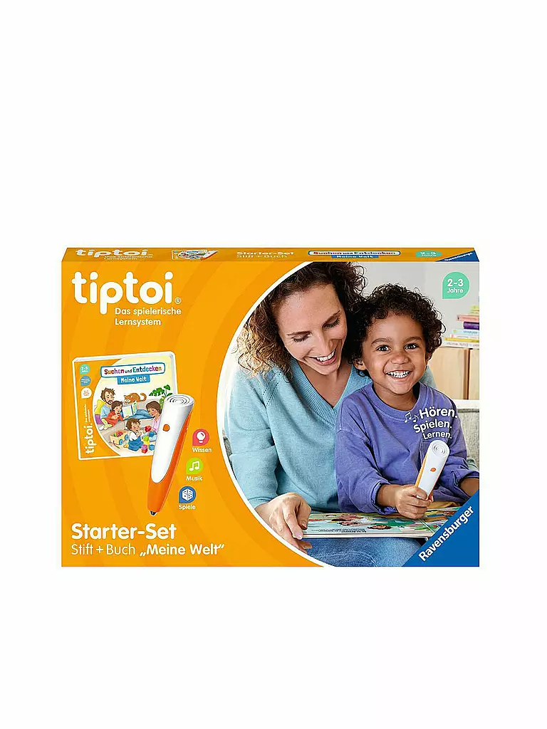 TIPTOI | tiptoi® Starter-Set: Stift und Bilderbuch Meine Welt | keine Farbe