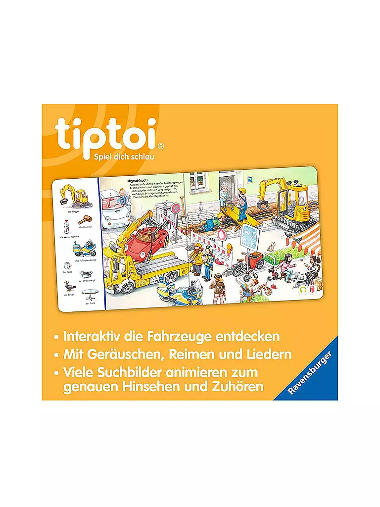 TIPTOI | tiptoi® Suchen und Entdecken: Fahrzeuge | keine Farbe