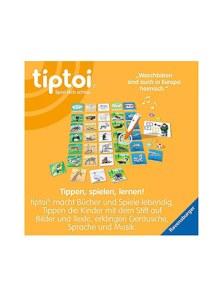 TIPTOI | tiptoi® Tiere der Welt | keine Farbe