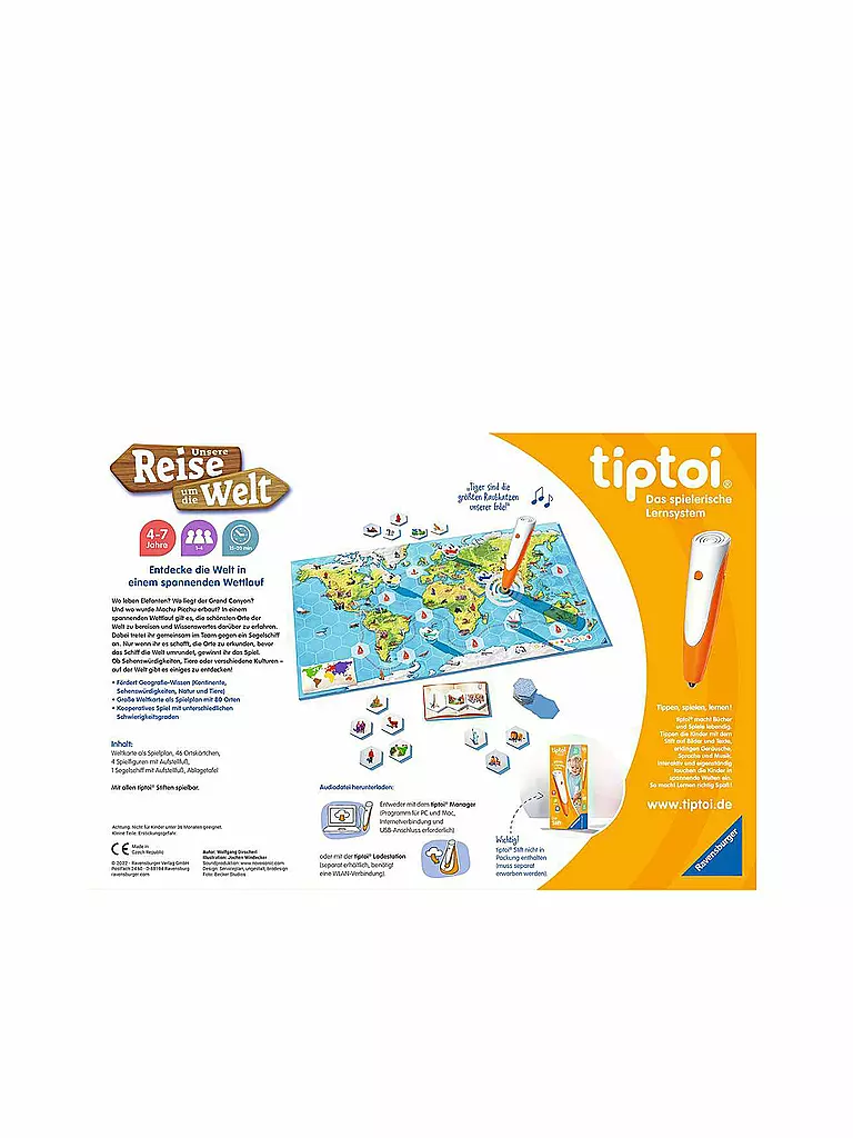 TIPTOI | tiptoi® Unsere Reise um die Welt | keine Farbe