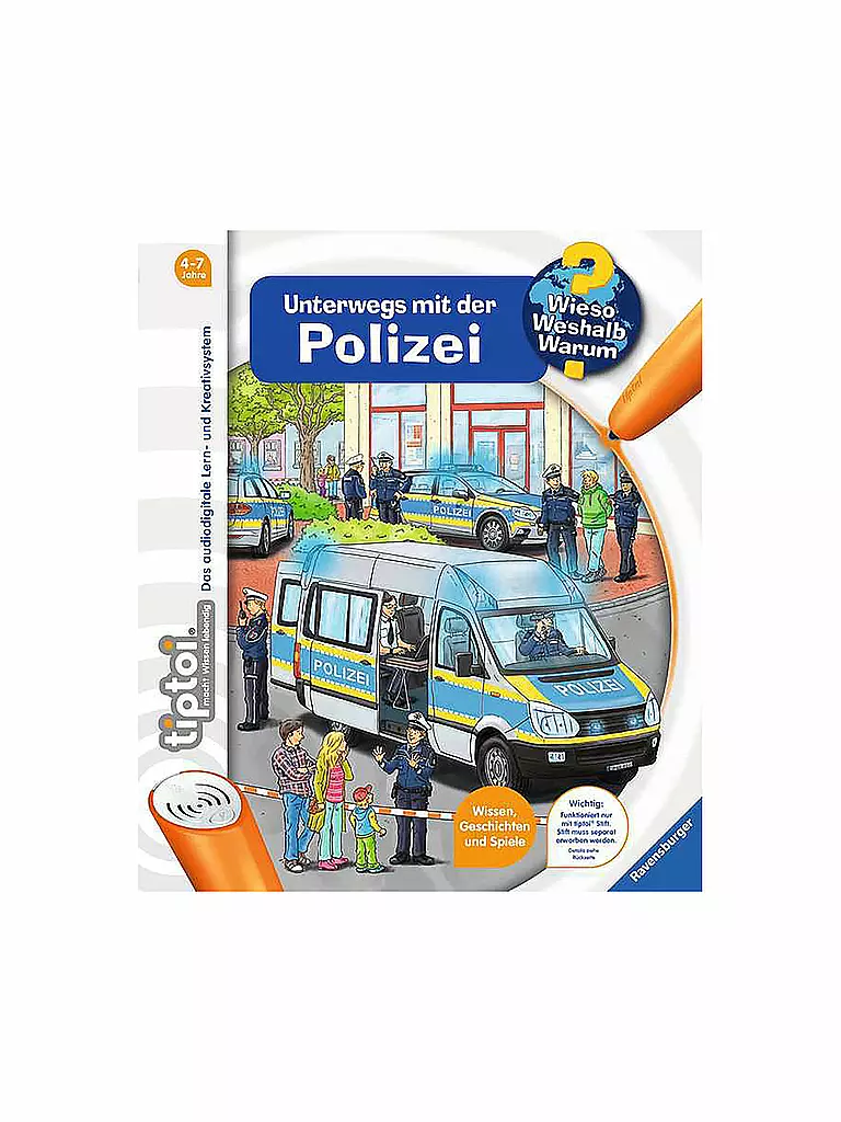 TIPTOI | tiptoi® Unterwegs mit der Polizei | keine Farbe