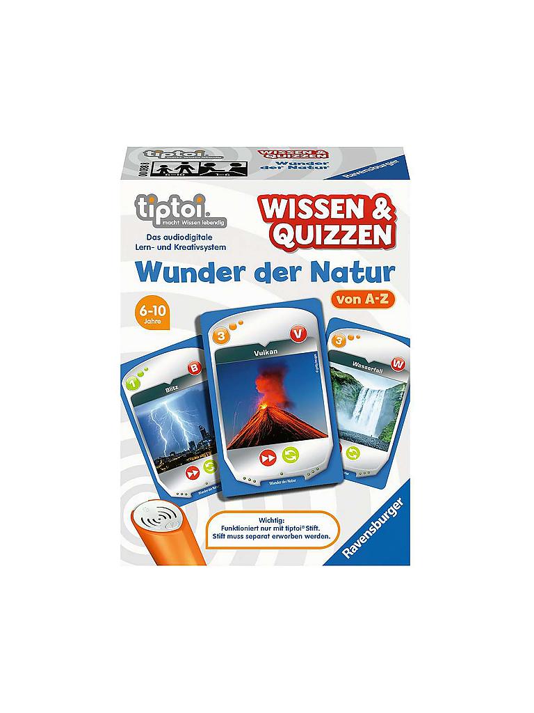 TIPTOI | tiptoi® Wissen & Quizzen - Wunder der Natur | keine Farbe