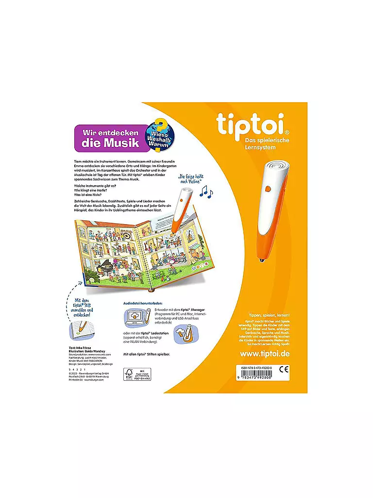 TIPTOI | tiptoi® WWW Musik | keine Farbe