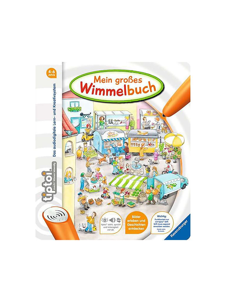 Ravensburger Tiptoi Mein Wimmelbuch – Interaktives Wimmelbuch Für Kinder Ab 4 Jahren, Inkl. Gratis-Sticker