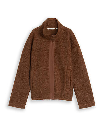 TOM TAILOR | Jacke in Felloptik