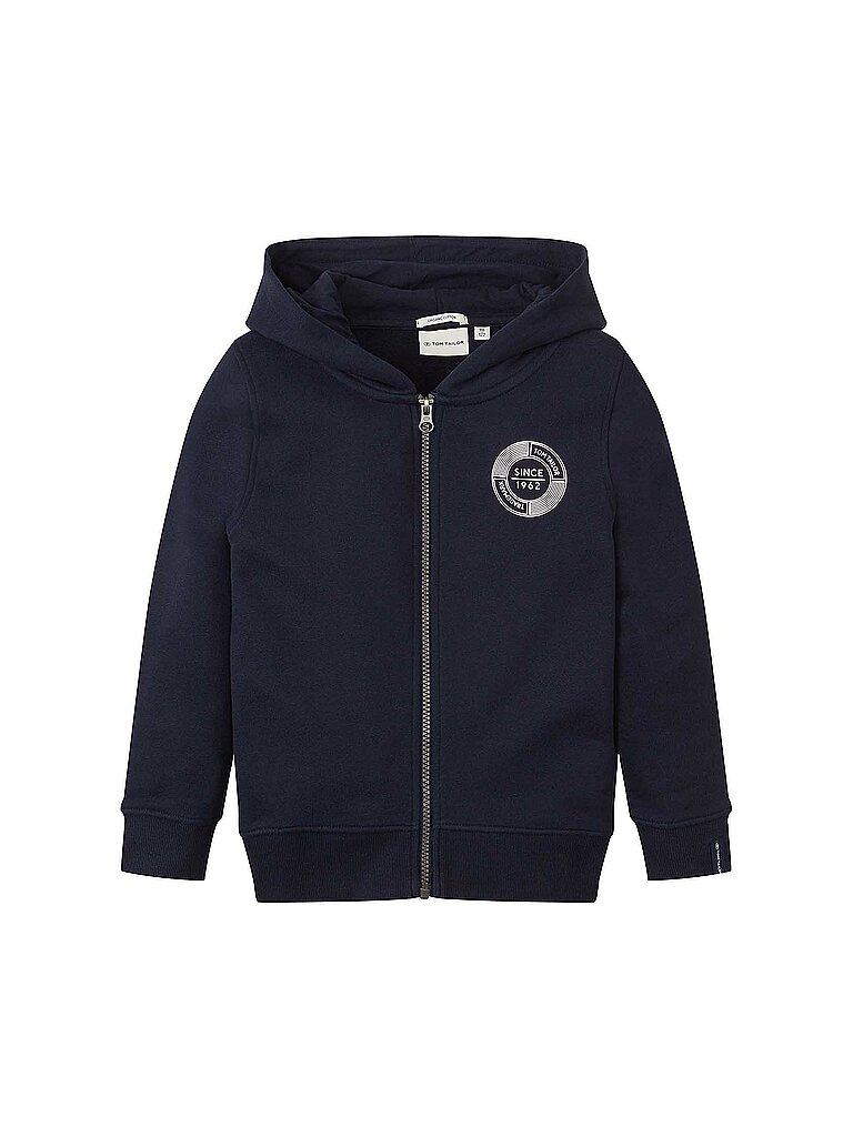 TOM TAILOR Jungen Sweatjacke dunkelblau | 116-122