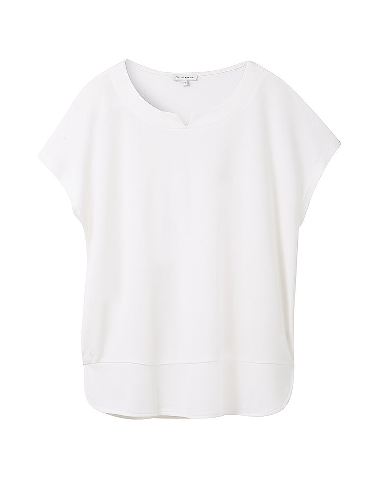 Bluse mit einem kleinen Schlitz Damen Tom Tailor