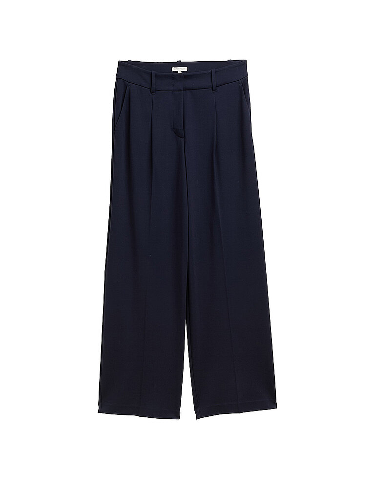 Leichte Falten Wide Leg Hose Damen Tom Tailor Lea