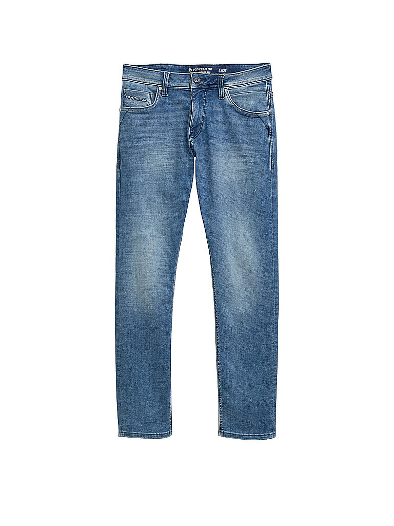 TOM TAILOR Jeans Straight Fit TTJOSH blau | 34/L34