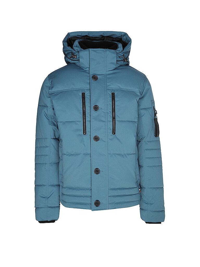 Regular Fit Steppjacke mit Reißverschlusstaschen