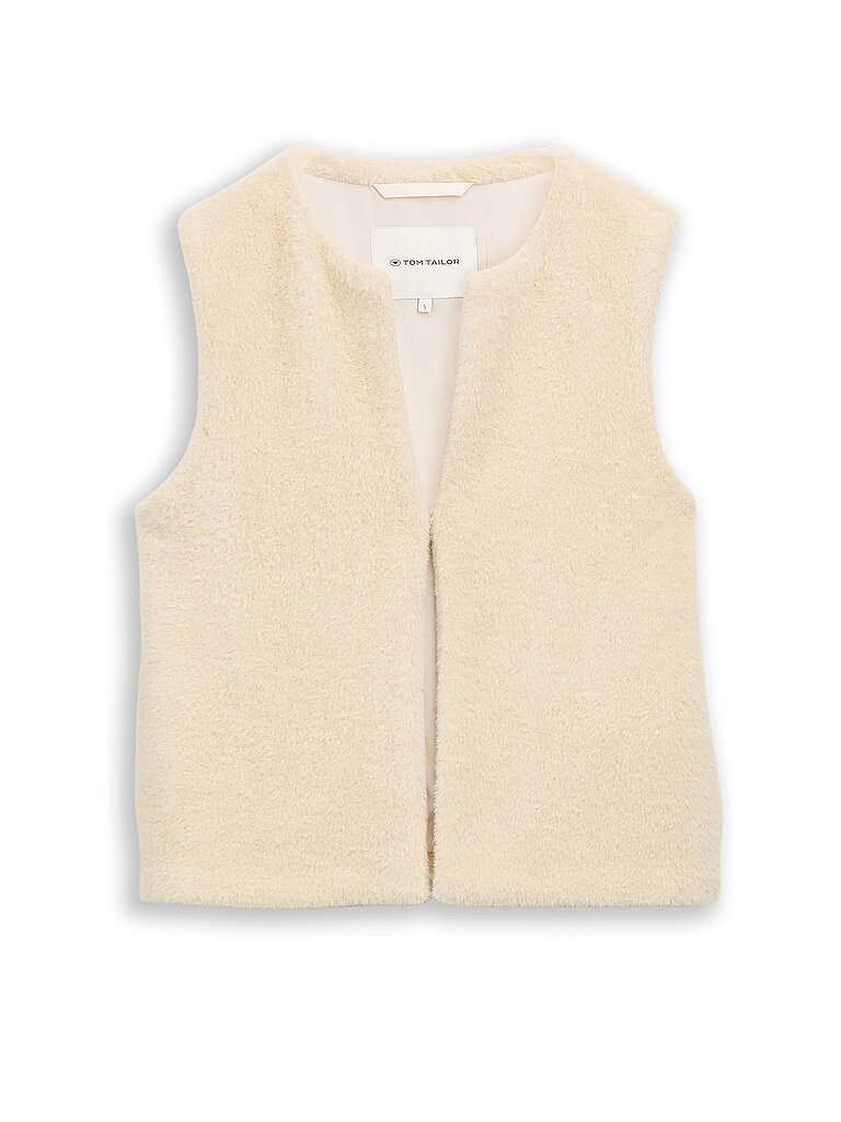 TOM TAILOR Gilet in Felloptik – Tom Tailor