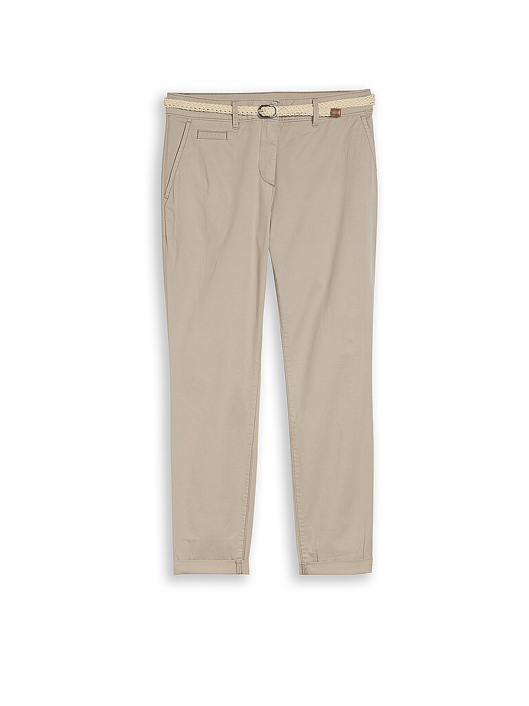 Chinohose mit Gürtel für Damen Tom Tailor