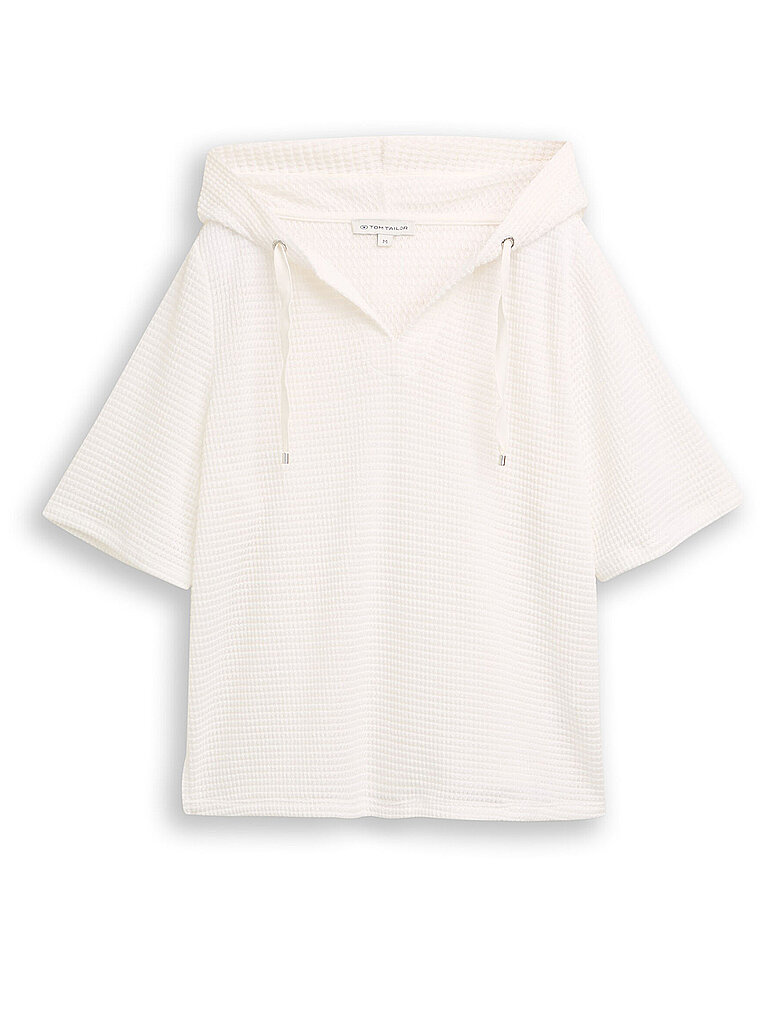 Damen Jacquard Kapuzenpullover Tom Tailor