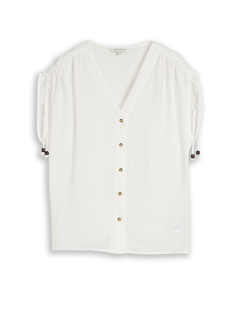 TOM TAILOR Blusenshirt  weiss | 38