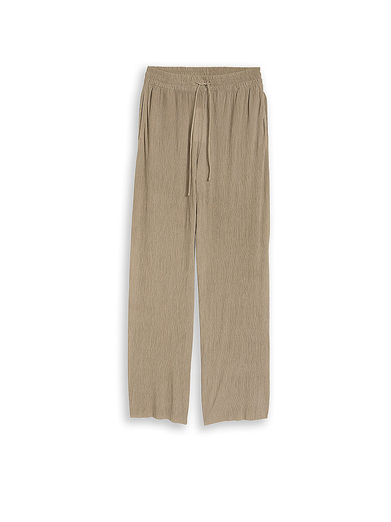 Lockere, weite, zerknitterte Damenhose Tom Tailor