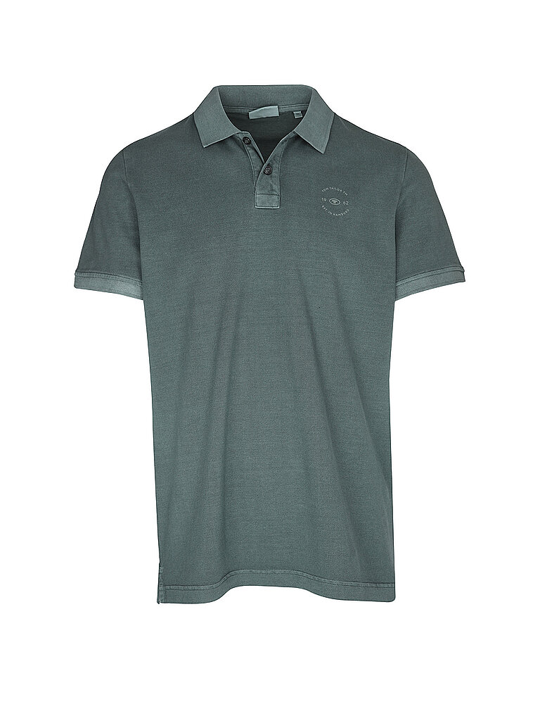 TOM TAILOR Poloshirt  dunkelgrün | XXL