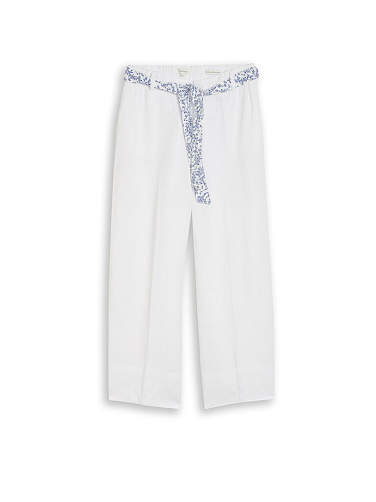 Leinen Culotte Hose Damen Tom Tailor