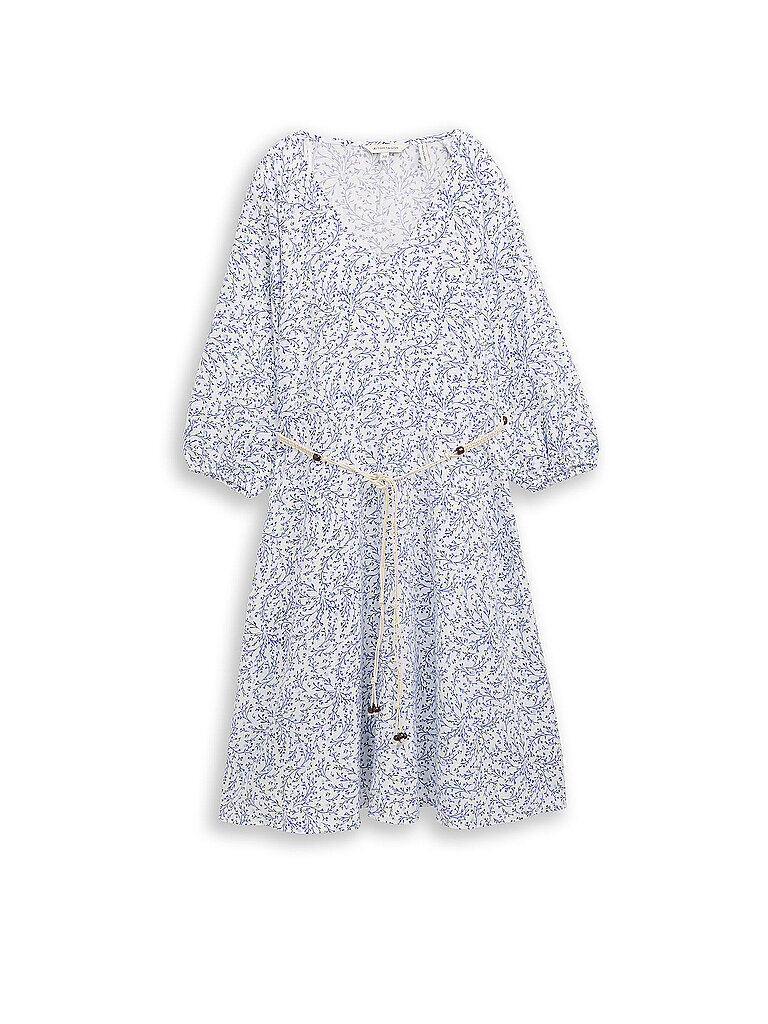 Leinen Kleid mit Puffärmeln Damen Tom Tailor