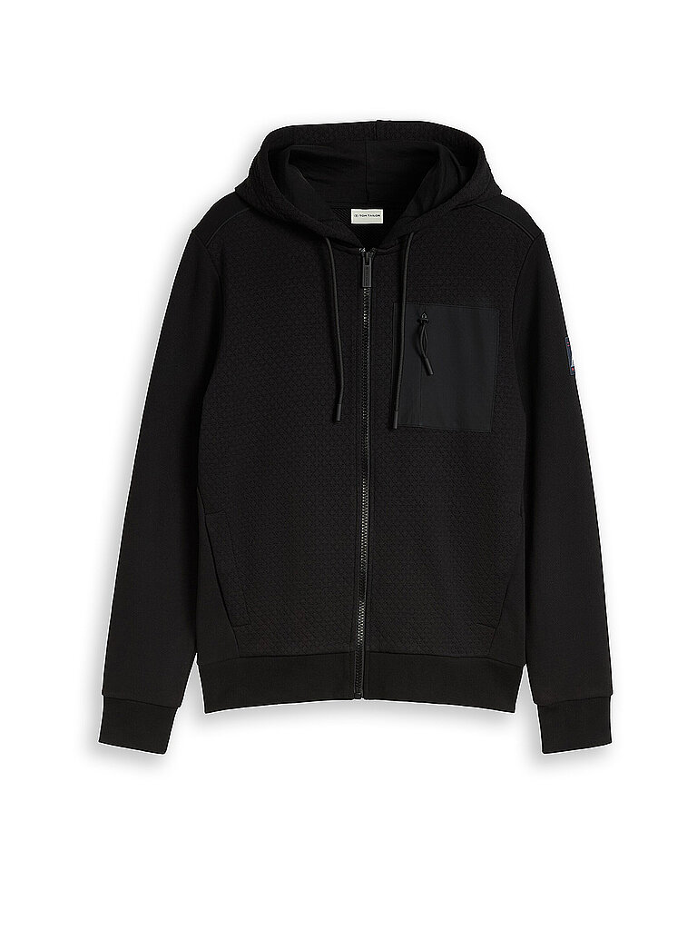 TOM TAILOR Kapuzensweater - Hoodie schwarz | M