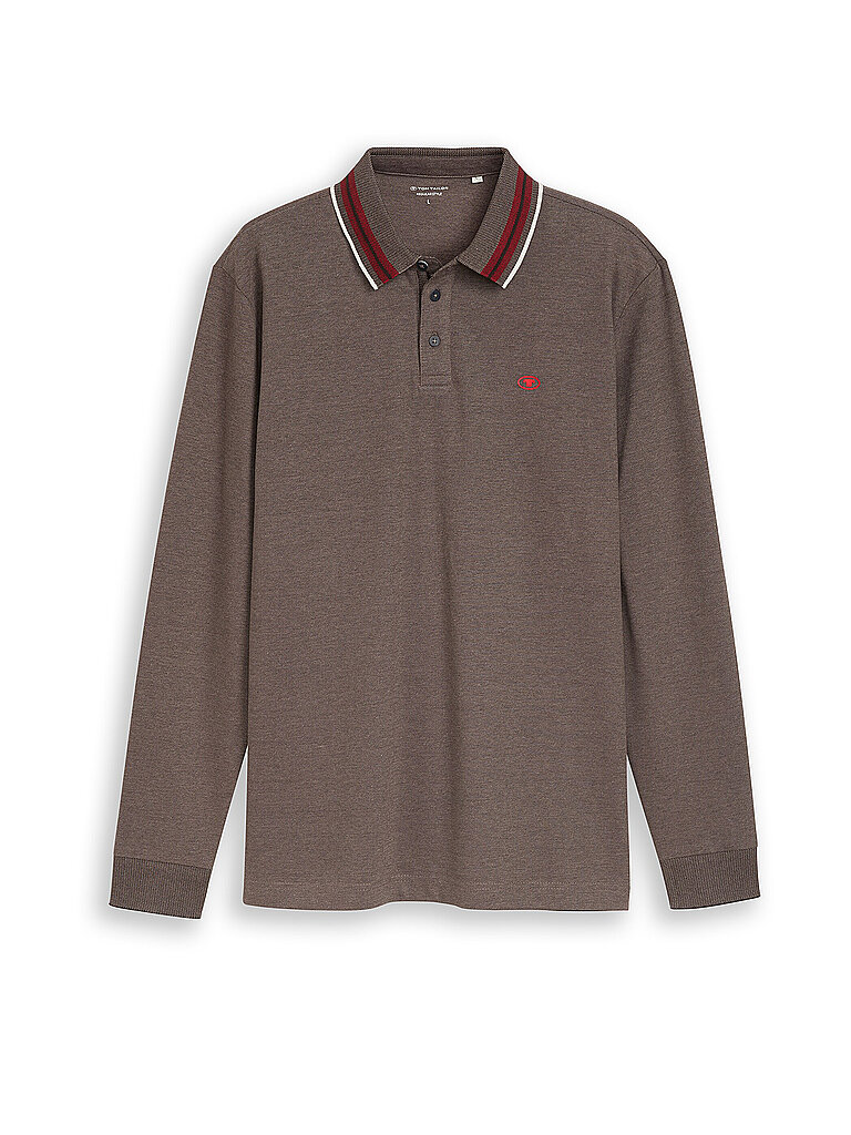 TOM TAILOR Poloshirt  braun | XXL