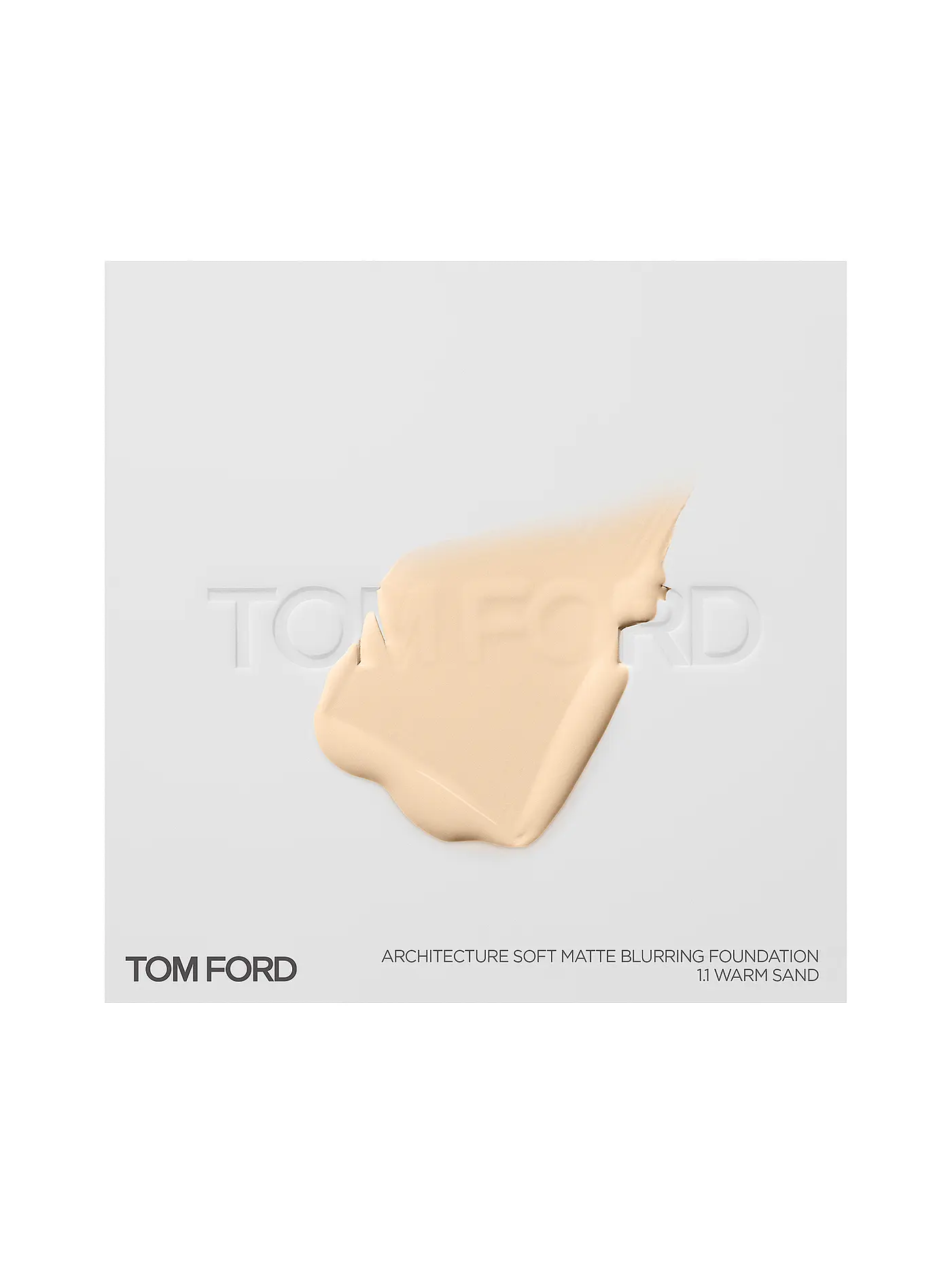 TOM FORD BEAUTY | Architecture Soft Matte Foundation  (1.1 Warm Sand) | rosa