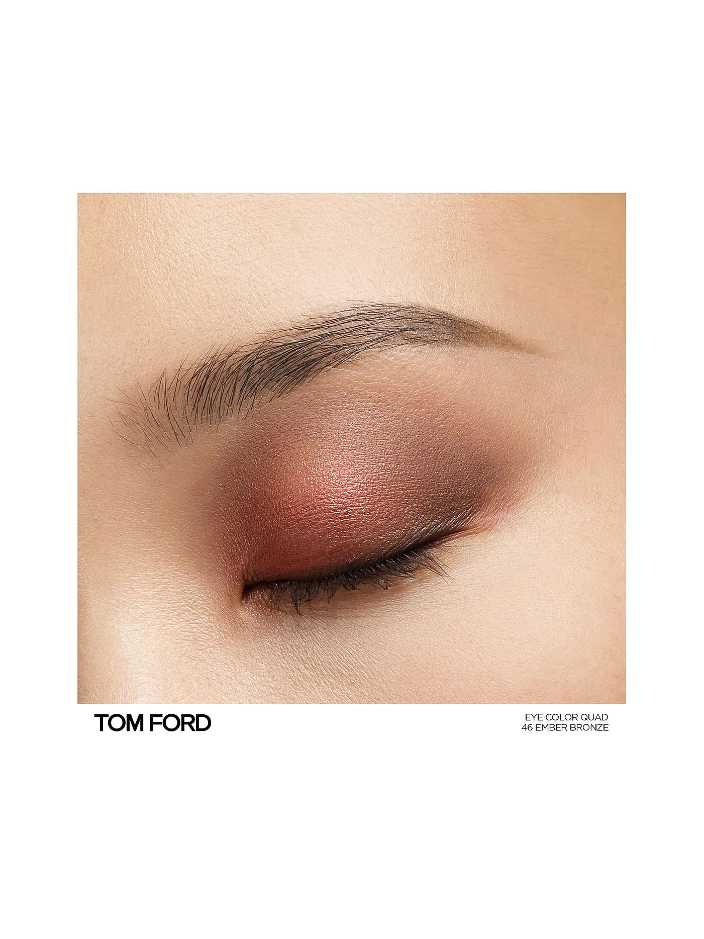 TOM FORD BEAUTY | Lidschatten - Eye Color Quad (46 Ember Bronze) | hellbraun