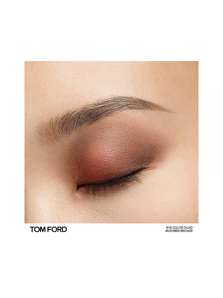 TOM FORD BEAUTY | Lidschatten - Eye Color Quad (46 Ember Bronze) | hellbraun