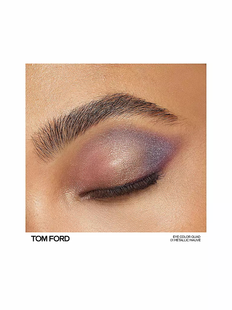 TOM FORD BEAUTY | Lidschatten - Runway Look Iconic Eye Color Quad (01 Metal Mauve) | beere