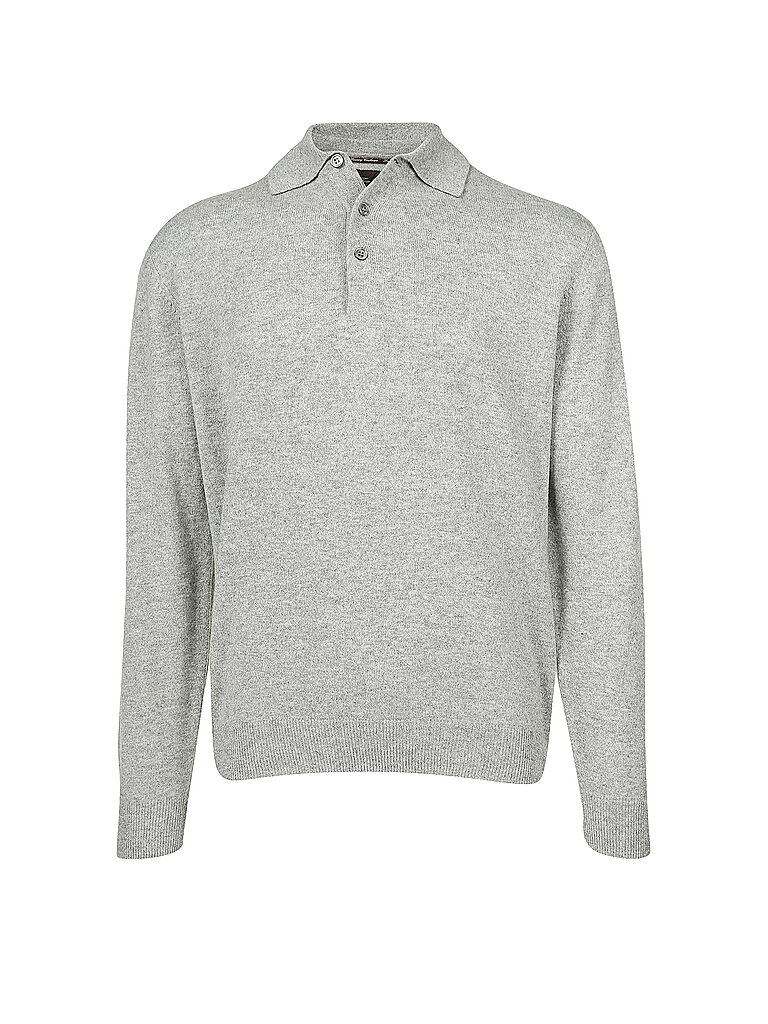 TOM RUSBORG Kaschmirpullover silber | M